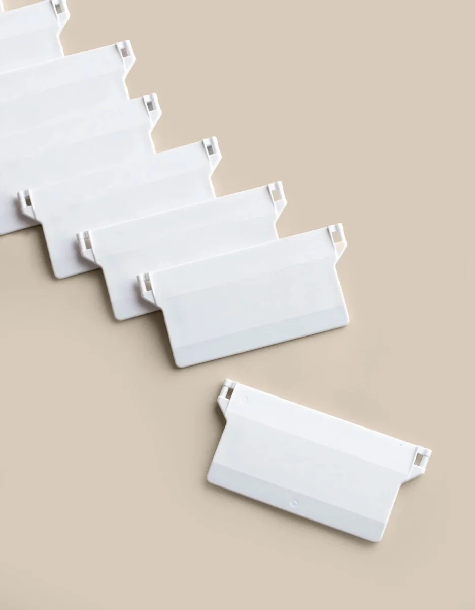 Bottenvikt för lamellgardin