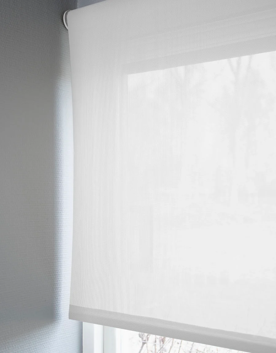 Screenrullgardin Squall, vit - Bild 3